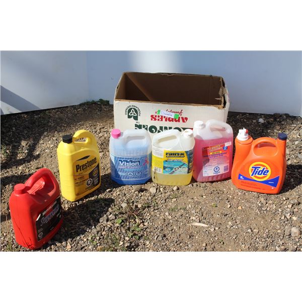 ** (3) Wind Washer Fluids, Tide, Automotive Fluids
