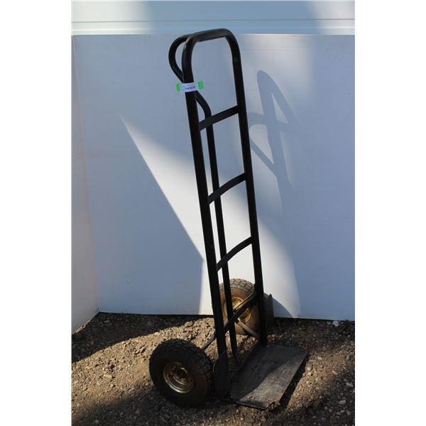 ** Two Wheeled Dolly Mover Black With Gold Rims