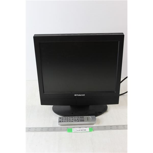 Polaroid Monitor with Remote - Tested Works