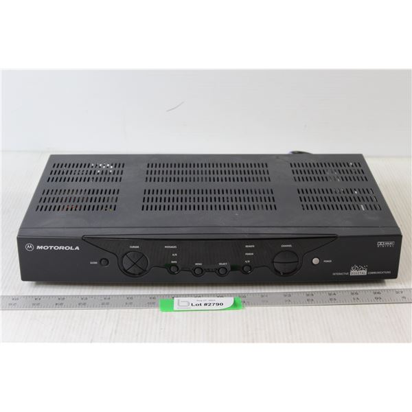 Motorola Cable Box - Untested