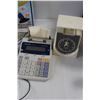 Image 2 : Sharp Printing Calculator - Tested Works, Small Weighing Scale, Stapler, Assorted Household/Office I