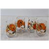 Image 4 : (16) Vintage Glass Cups Three Patterns
