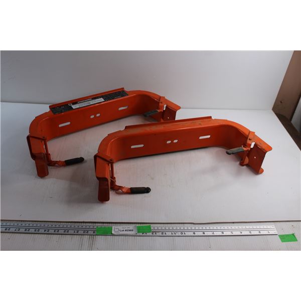 (2) Workhorse Adjustable Platform Brackets