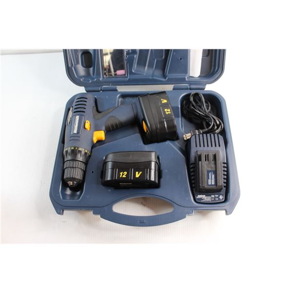 Mastercraft Cordless Drill with Case - Tested