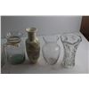 Image 2 : (7) Assorted Glass Vases