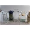 Image 3 : (7) Assorted Glass Vases