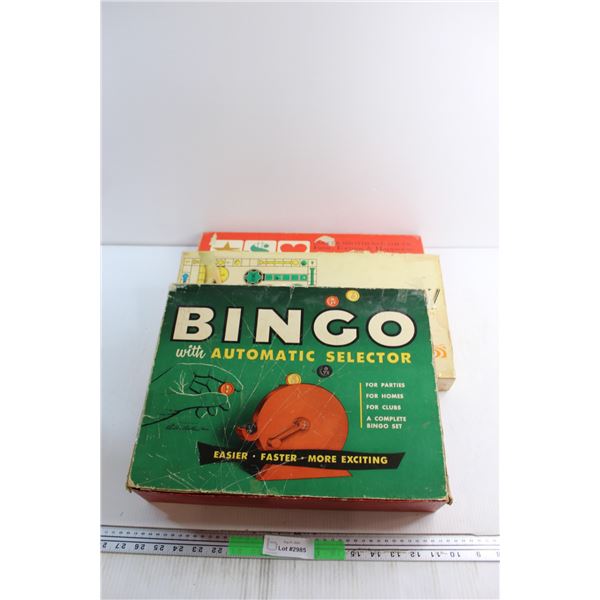 (3) Games - Bingo, Careers and Sorry!