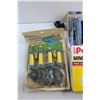 Image 2 : Floor Leveller, Dycke's Underground Sprinklers, Weiser Door Knob and Assorted Items