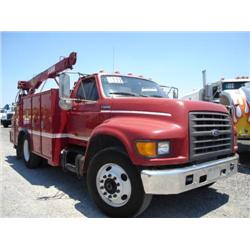 FORD F800 S/A MECHANICS TRUCK, s/n 1FDNF80C0WVA29809: