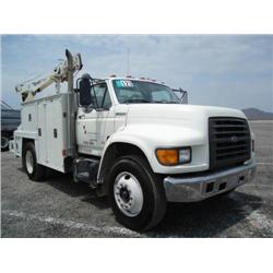 FORD F800 S/A MECHANICS TRUCK, s/n 1FDWF80C7WVA31805: