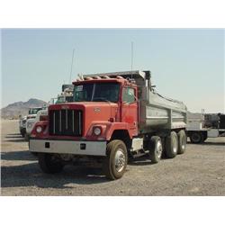 AUTOCAR TRI AXLE DUMP TRUCK, s/n 1WBPCCJF7FU098229: