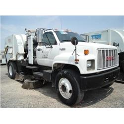 GMC TOPKICK S/A SWEEPER TRUCK, s/n 1GDM7H1P8RJ512406: