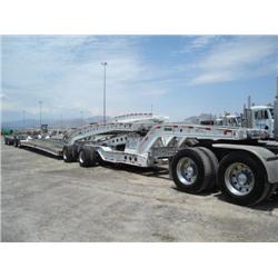 COZAD TRIPLE 16  80 TON 2+2+2 BUMP STEER 9 AXLE COMBINATION TRAILER