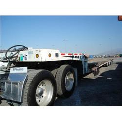 LANDOLL 50 TON TRI-AXLE HYDRAULIC LOWBOY TRAILER, s/n 1LH610WJ311A11627: