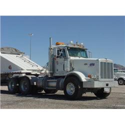 PETERBILT 357 T/A HEAVY HAUL TRUCK TRACTOR, s/n 1XPADBOX8YD512058: