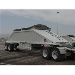 CTS BDT-37 T/A 37ft. BOTTOM DUMP TRAILER, s/n 1C91137265S770493:
