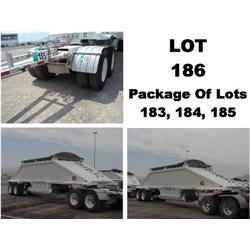 PACKAGE BID OF LOTS 183, 184, 185