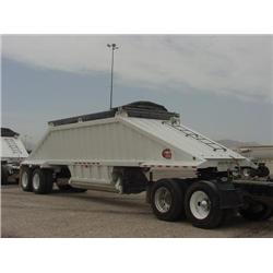 CTS BDT-37 T/A 37ft. BOTTOM DUMP TRAILER, s/n 1C91137275S770521: