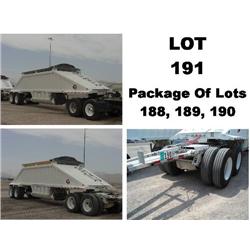 PACKAGE BID OF LOTS 188, 189, 190