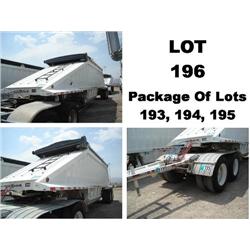 PACKAGE BID OF LOTS 193, 194, 195