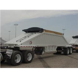 CTS T/A 40ft. BOTTOM DUMP TRAILER, s/n 1C91140242S770553: