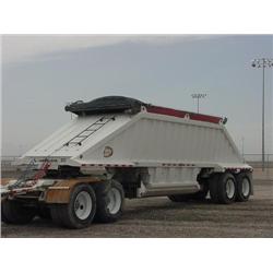 CTS T/A 32ft. BOTTOM DUMP TRAILER, s/n 1C91132232S770549: