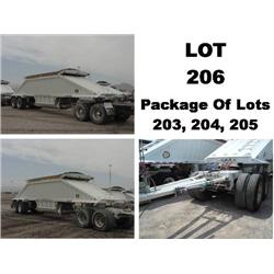 PACKAGE BID OF LOTS 203, 204, 205