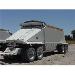 CPS  SBD232 T/A 32ft. BOTTOM DUMP TRAILER, s/n 4Z4111429YP002948: