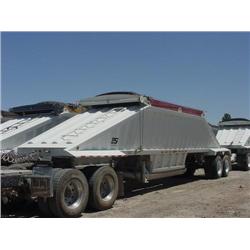 CPS  SBD240 T/A 40ft. BOTTOM DUMP TRAILER, s/n 4Z4111628YP003067:
