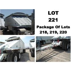 PACKAGE BID OF LOTS 218, 219, 220
