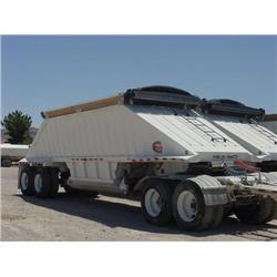 CTS T/A 32ft. BOTTOM DUMP TRAILER, s/n 1C91132232S770552: