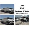 Image 1 : PACKAGE BID OF LOTS 227, 228, 229