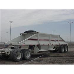 R WAY 3521 T/A 35ft. BOTTOM DUMP TRAILER, s/n 1R9BS35291L168595: