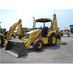 NEW HOLLAND LB110B 4X4 LOADER/BACKHOE, s/n 031046165: