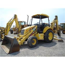 NEW HOLLAND LB110 4X4 LOADER/BACKHOE, s/n 031030960:
