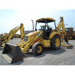 NEW HOLLAND LB90 4X4 LOADER/BACKHOE, s/n 031046129: