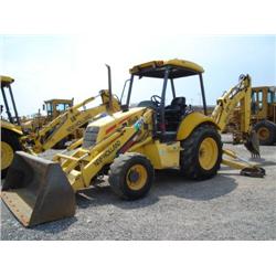 NEW HOLLAND LB90 4X4 LOADER/BACKHOE, s/n 031034181:
