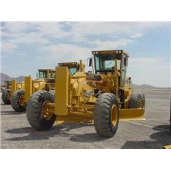 CATERPILLAR 14H MOTOR GRADER, s/n 7WJ01115: