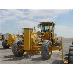 CATERPILLAR 14H MOTOR GRADER, s/n 7WJ00932: