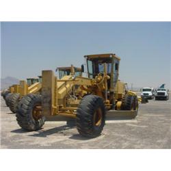 CATERPILLAR 14G MOTOR GRADER, s/n 96U07889: