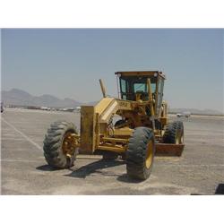 CATERPILLAR 140G MOTOR GRADER, s/n 72V17388: