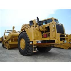 CATERPILLAR 631E MOTOR SCRAPER, s/n 1AB01335: