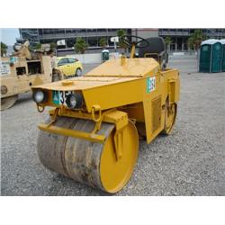 BOMAG BW90A TANDEM STEEL WHEEL ROLLER, s/n 68627: