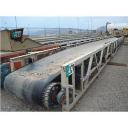 GOODFELLOW 36in. X 60ft. LATTICE FRAME STACKING CONVEYOR, s/n 3660S02179:
