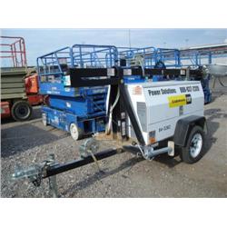 WANCO POWER SOLUTIONS PORTABLE LIGHT TOWER, s/n 5F13D13184002945: