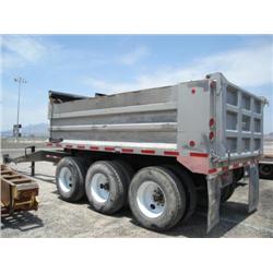 WILLIAMSEN WDD15-10 3 AXLE PUP TRAILER, s/n 1W94E343XPS004681: