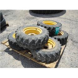 (6) 23X8.5-2SS TIRES & WHEELS