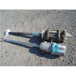 (2) PNEUMATIC LUBE PUMPS