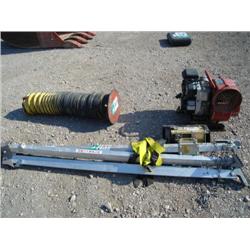 MANHOLE BLOWER W/ TRIPOD AND WINCH