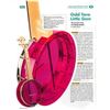 Image 8 : Gold Tone Little Gem Amethyst Clear Banjo Ukulele w/Single Shoulder Strap Bag